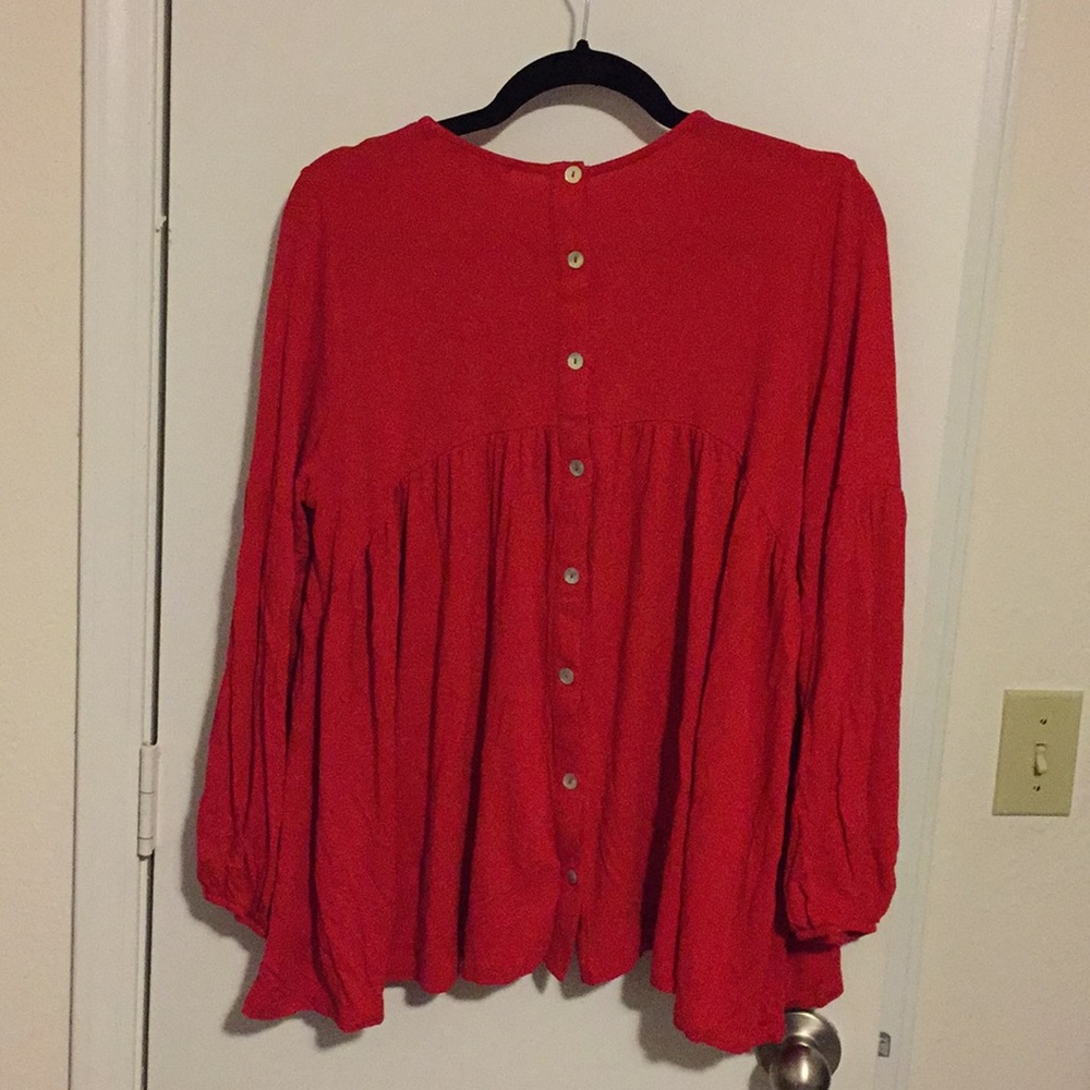 Amazing red blouse - Picture 3 of 3